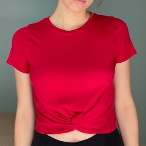 Hollister red t-shirt, size medium
